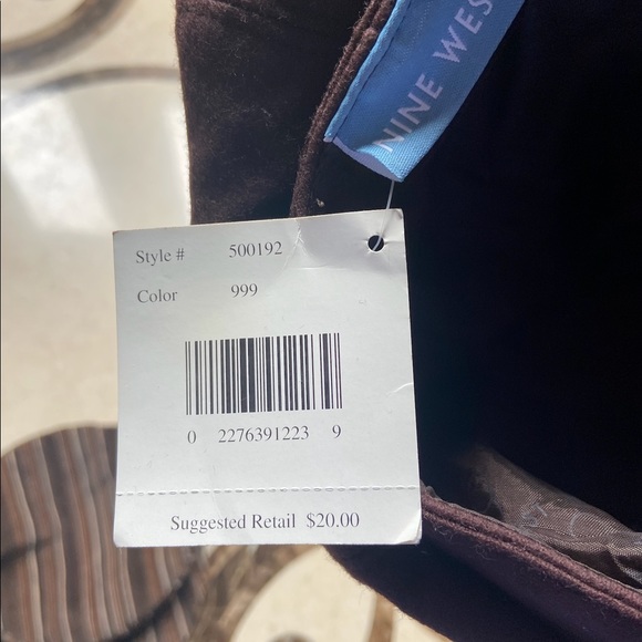 A pair of flat caps Nine West one with tags and Charter Club one NWOT - Picture 3 of 4
